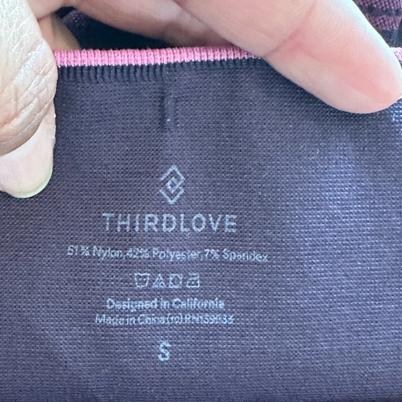 ThirdLove Power Purple Flex Seamless Compression High-Waist Leggings - Picture 13 of 13